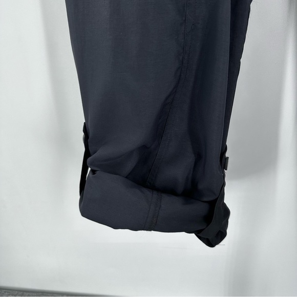 Magellans Pants Womens 10 Adventure Travel Convertible Nylon Roll-Tab Gray - Picture 10 of 16